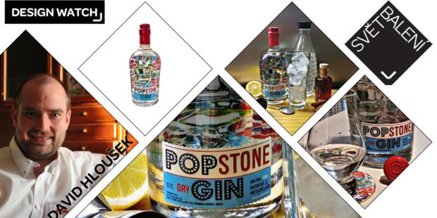 Design Watch: Pop Stone Gin s povedenou etiketou