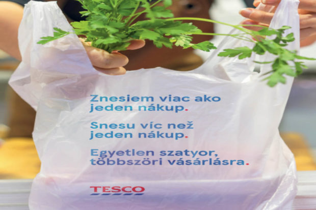 Tesco uvádí na trh nové opakovaně použitelné a recyklovatelné nákupní tašky