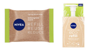 Nivea uvádí na britský trh nové mýdlo na ruce EcoRefill