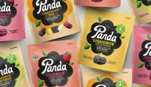 Výrobce lékořicových cukrovinek Panda Liquorice má moderní rebrand