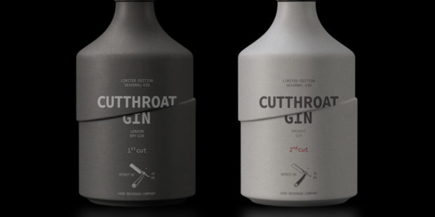 Cutthroat Gin – láhev inspirovaná punkovou gothickou popkulturou