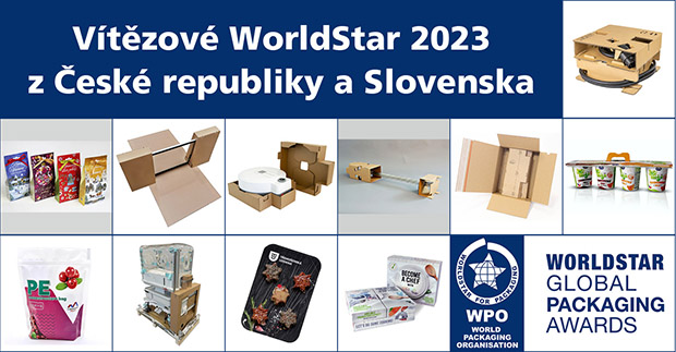 Obalová řešení z Česka a Slovenska získala 11 ocenění WorldStar Awards 2023