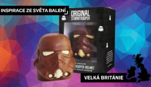Inspirace z Velké Británie: Obal na čokoládovou helmu Stormtooper od Colton Packaging